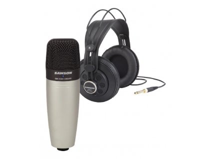 C01/SR850 - kondenzátorový mikrofon a studiová sluchátka