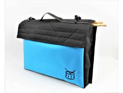TAŠKA NA PALIČKY A NOTY - STICKYBAG (modrá reflex)