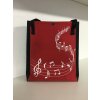 HUDEBNÍ TAŠKA NA NOTY - MELODY RED/BLACK