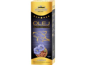VITAR Veterinae Lněný olej 1 l