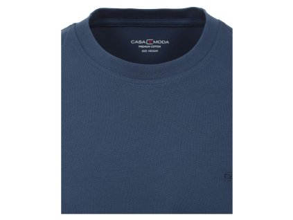 Casa moda - pánské tričko - basic - modré