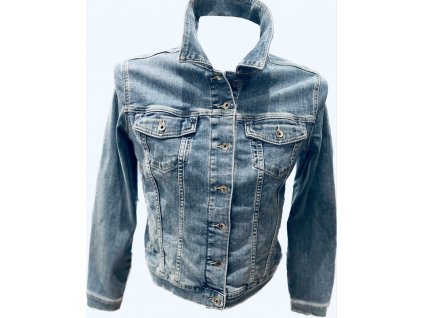 Riflová bunda dámská - Licence jeans - MAE světlejší