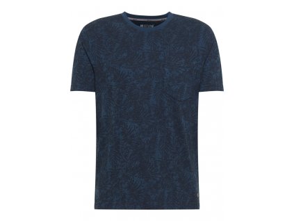 Herren T Shirt T Shirt Mustang blau 1012585 12297 1B