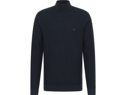 Herren Sweater Rollkragenpullover Mustang blau 1012796 5323 1B