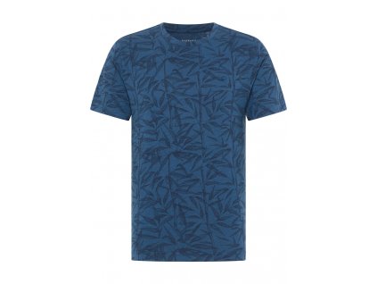 Herren T Shirt T Shirt Mustang blau 1013832 12432 1B