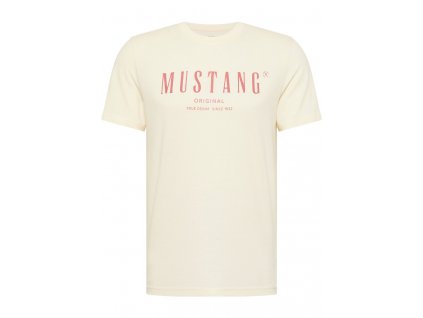 Herren T Shirt T Shirt Mustang weiss 1013802 8001 1B