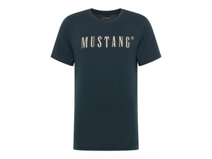 Herren T Shirt T Shirt Mustang blau 1014695 4135 1B