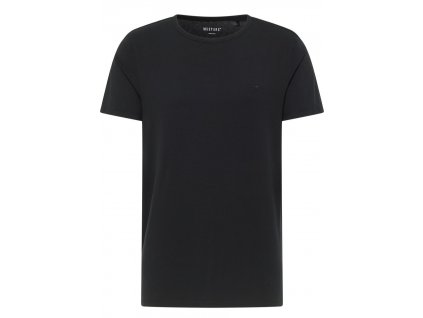 Herren Halbarm Shirt T Shirts Mustang schwarz 1014663 4142 1B