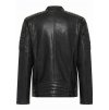 Herren Jacke Lederjacke Mustang schwarz LMU M22 36 L3075 2B