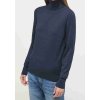 Damen Sweater Rollkragenpullover Mustang blau 1014147 5226 5M