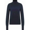 Damen Sweater Rollkragenpullover Mustang blau 1014147 5226 1B