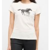 Damen Halbarm Shirt T Shirt Mustang weiss 1015450 2013 6M