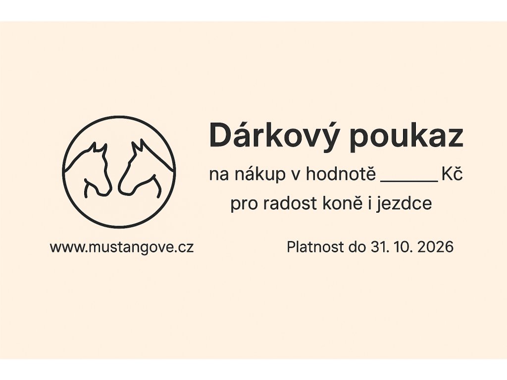 poukaz pro kone ostrava darkovy poukaz