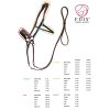 EDIX® ED 1 bridle overview sizes