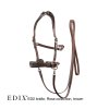 8.9020.2105 EDIX bridle ED2 Rose collection, brown IMG 7338