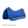 1.0900.4080 EDIX Merino wool westernpad Blue