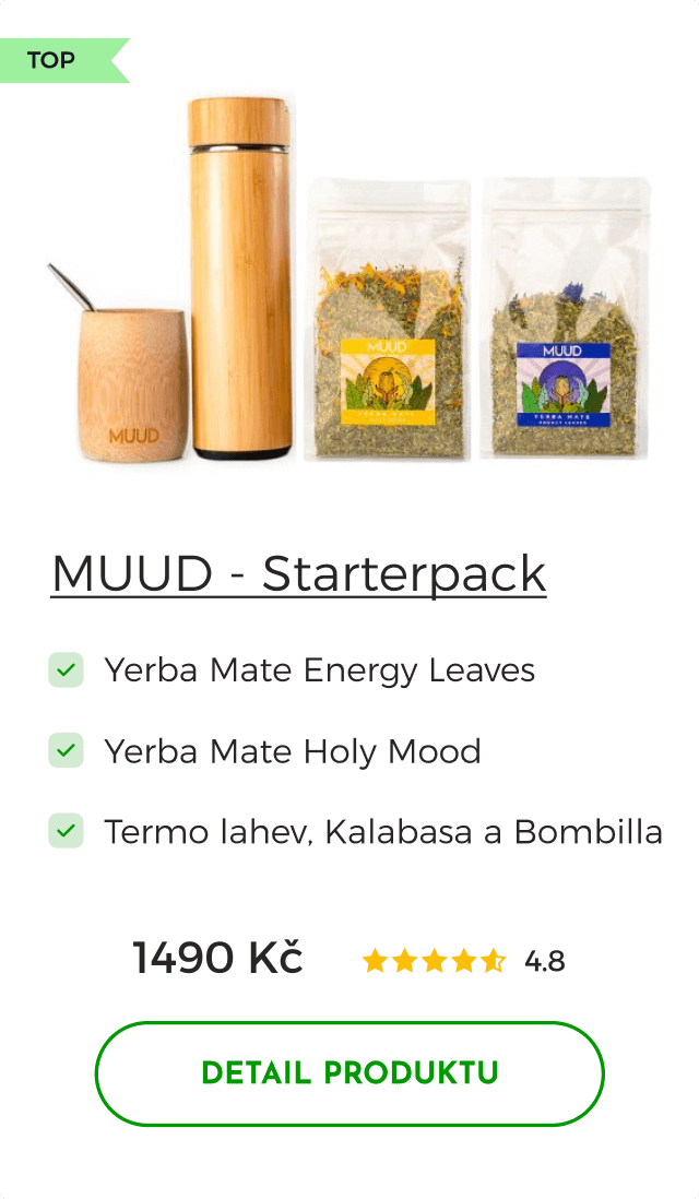 Starterpack MUUD Labs| Yerba Mate |Termoláhev |Kalabasa | Bombilla