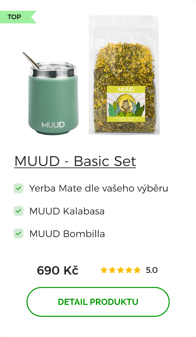 Základní set Yerba Mate MUUD | Kalabasa | Bombilla