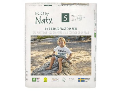 Plenky Eco by Naty Junior 11-25 kg 22 ks (vel.5)