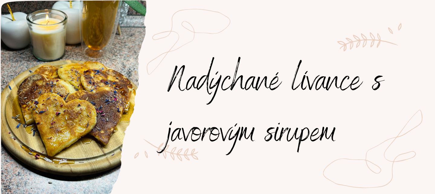 Nadýchané lívance s javorovým sirupem