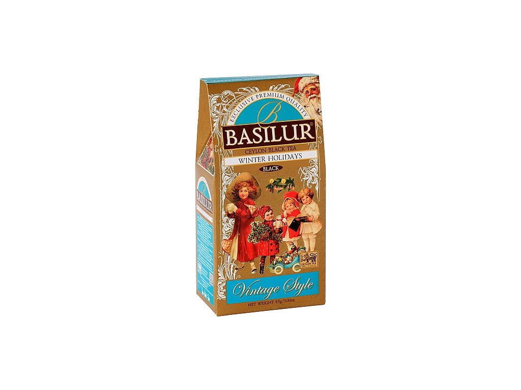 BASILUR Vintage Winter Holidays papír 85g