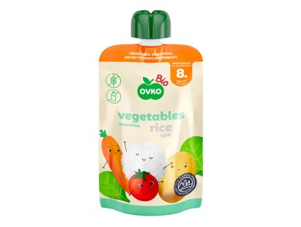 330081 Prikrm zeleninova smes ryze 90 g BIO OVKO 2