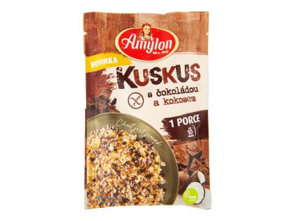 232064 Kuskus s cokoladou a kokosem 75 g AMYLON 1
