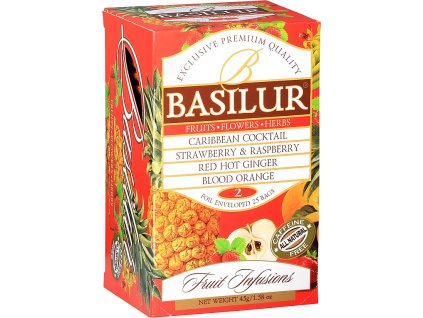 BASILUR Fruit Infusions Assorted Volume II. přebal 25x1,8g