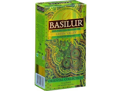 BASILUR Orient Green Valley nepřebal 25x1,5g