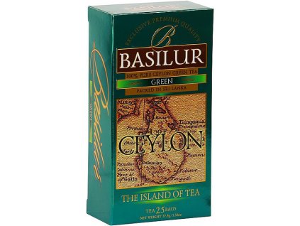 BASILUR Island of Tea Green nepřebal 25x1,5g