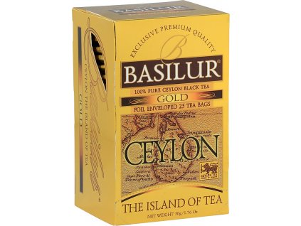 BASILUR Island of Tea Gold přebal 25x2g