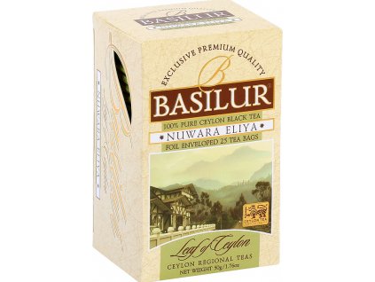 BASILUR Leaf of Ceylon Nuwara Eliya přebal 25x2g