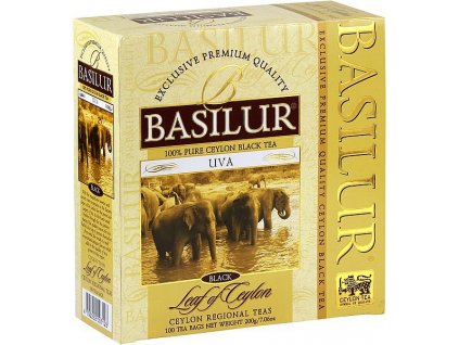 BASILUR Leaf of Ceylon Uva nepřebal 100x2g
