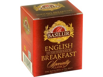 BASILUR Specialty English Breakfast přebal 10x2g