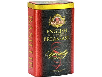 BASILUR Specialty English Breakfast plech 100g