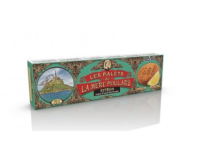 La Mére Poulard Lemon French shortbread papír 125g