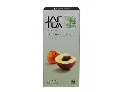 JAFTEA- Green Peach Apricot nepřebal 25x2g