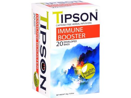 TIPSON Wellness Teas Immune Booster přebal 20x1,3g
