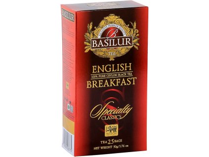 BASILUR Specialty English Breakfast nepřebal 25x2g
