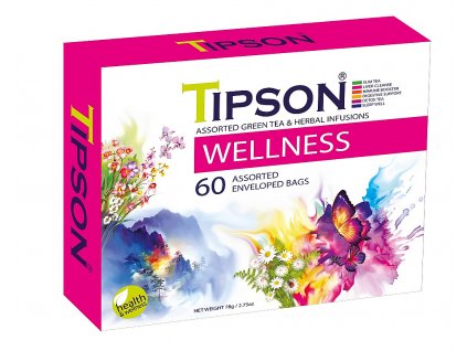 TIPSON 10/23 Wellness Kazeta Variace přebal 60x1,3g