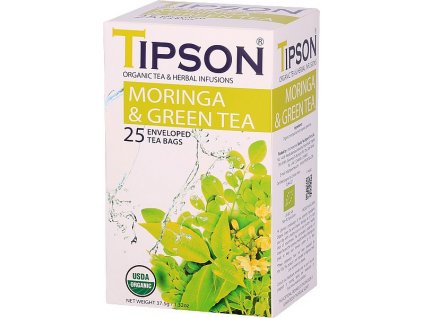 TIPSON BIO Moringa GreenTea 25x1,5g