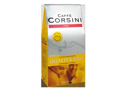 Corsini Qualita' Oro mletá 125g