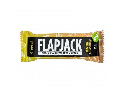 Flapjack bezlepkový kešu a citrón 60 g BIO CEREA