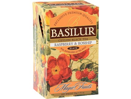 BASILUR Magic Raspberry & Rosehip přebal 25x2g