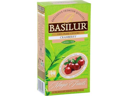 BASILUR Magic Green Cranberry nepřebal 25x1,5g