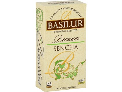 BASILUR Premium Sencha nepřebal 25x2g