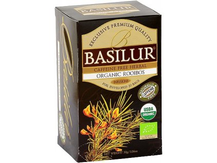 BASILUR BIO Organic Rooibos přebal 25x1,5g