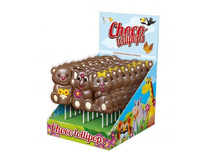 SEVERKA Čokoládové lízátko - zvířátka 35g