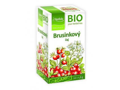 APOTHEKE BIO Brusinkový čaj 20x1.8g