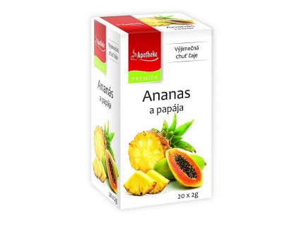 APOTHEKE Ananas a papája 20x2g